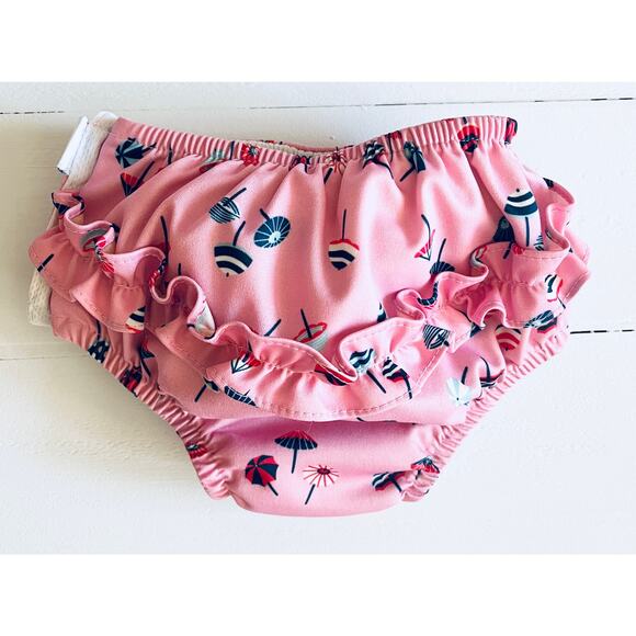 Girls iPlay Reusable Swim Diaper, Size 18 mos. - Picture 2 of 4